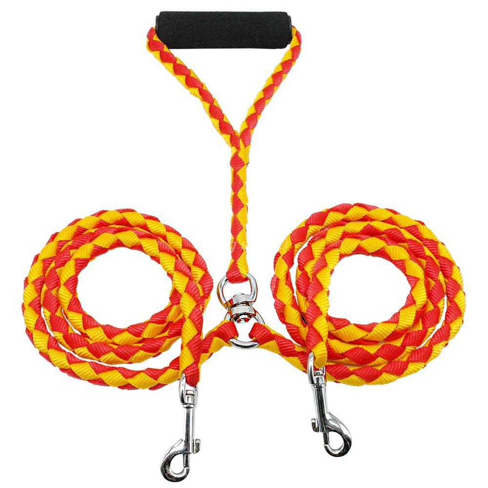Braided PP round rope dog leash dog leash - For The Pupple