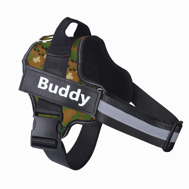 Personalized Dog Harness NO PULL Reflective Breathable Adjustable Pet Harness Vest - For The Pupple