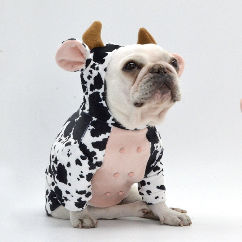 Cow Shape Pet Supplies Creative Dog Clothes - For The Pupple