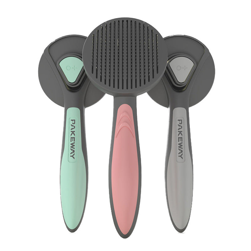 Pet Floating Hair Combing Brush - The Dog Branch