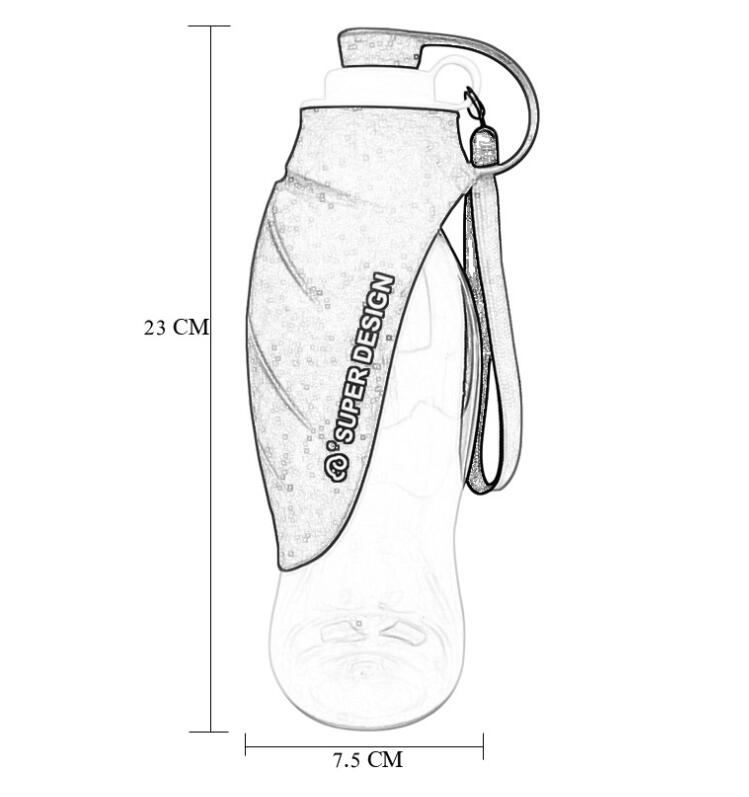 Pet Portable Drinking Cup For Dog Water Bottle - For The Pupple