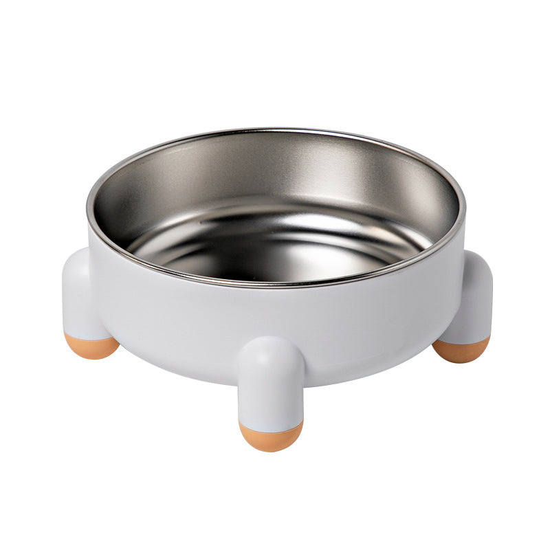 Deep Stainless Steel Anti-Slip Dog Bowls - The Dog Branch Large double dog crate furniture, Custom wood dog kennel