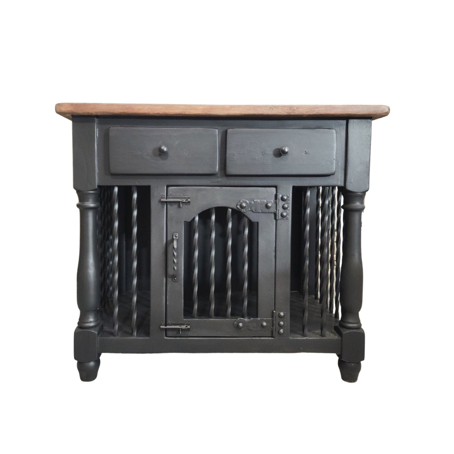 Dog crate furniture - Pottary Barn Cottage Single door with Two drawers